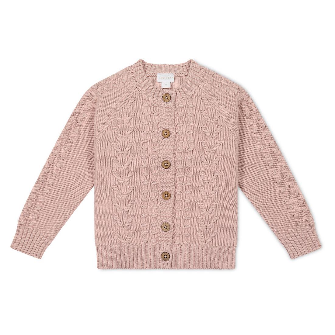 Jamie Kay Cable Knit Cardigan 3-4Y